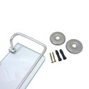 Ver imagem 6 de Acessório Banheiro Porta Sampoo Vidro com Proteção Luxo 30cm