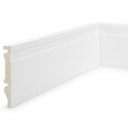 Ver imagem 1 de Kit Rodapé de Poliestireno 10 Barras Frisadas de 10cm X 2,40m Rende 24 Metros Nfr