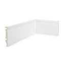 Ver imagem 6 de Kit 24m Linear Rodapé de Poliestireno 10cm x 15mm x 2,40m Frisado Nfr Branco Ruffino
