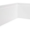 Ver imagem 3 de Kit 36m Linear Rodapé de Poliestireno 15cm x 15mm x 2,40m Frisado Nfr Branco Ruffino