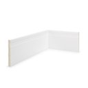 Ver imagem 1 de Kit 36m Linear Rodapé de Poliestireno 10cm x 10mm x 2,40m Frisado Nfr Branco Ruffino