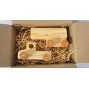 Ver imagem 5 de Caminhão de Madeira Maciça com Carreta. Brinquedo Artesanal e Decoração.