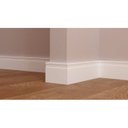 Ver imagem 4 de Kit 48m Linear Rodapé de Poliestireno 10cm x 15mm x 2,40m Frisado Nfr Branco Ruffino