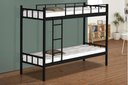Ver imagem 1 de Beliche Tubular Ferro e Aço para Duas Pessoas Colchão 78:preto