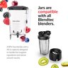 Blendtec Designer Series Blender com Jarras Wildside+ e Go Jar - Preto - 3