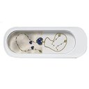 Ver imagem 2 de Limpador Ultrassonico Oculos Joias Anel Kit 2 Unidades Acessorios Pinceis de Maquiagem Alta Frequenc