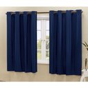 Ver imagem 1 de Cortina Daily Varão 2m Blackout PVC 2,80MX1,80m Sala Quarto Azul Marinho