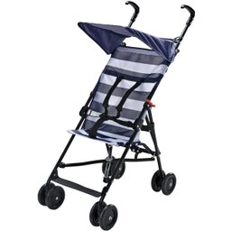 Carrinho de Bebê Passeio Infantil Guarda Chuva Capota Multilaser Multikids Baby Navy V2 Barato BEBÊ - 2