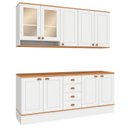 Ver imagem 2 de Cozinha Modulada Aspen com Tampo 5 Peças Branco