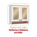Ver imagem 7 de Cozinha Modulada Aspen com Tampo 5 Peças Branco