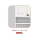 Ver imagem 6 de Cozinha Modulada Aspen com Tampo 5 Peças Branco