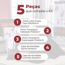 Ver imagem 6 de Kit Cobre Leito Colcha Solteiro Game Streamer Dupla Face com Almofadas Estampadas 05 Peças Cor