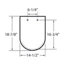 Ver imagem 2 de Kit 2 Assentos Sanitário com Queda Amortecida Inspira Round Roca