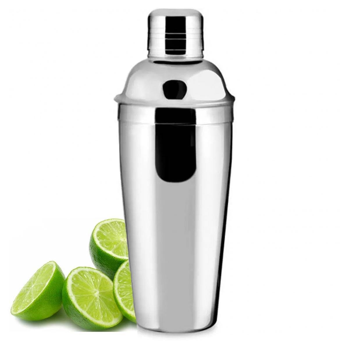 Coqueteleira Inox Profissional 500ml Caipirinha Drink Bebida - 2