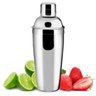 Coqueteleira Inox Profissional 500ml Caipirinha Drink Bebida - 4