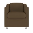 Ver imagem 4 de Kit 6 Poltronas Decorativas Tilla Consultório Recepção Sala Cor:marrom