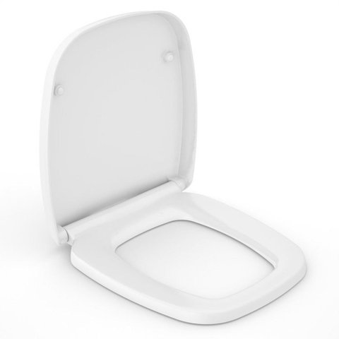 Kit 2 Assentos Sanitário Softclose® com Fácil Remoção Avant/Art Incepa Branco/Brilhante