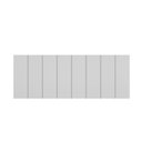 Ver imagem 3 de Cabeceira Modulada Painel para Cama Box Queen 160cm 8 Módulos Liora Branco