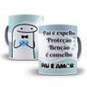 Caneca Flork Dia Dos Pais – Pai É Espelho Proteção Benção e Conselho - 1