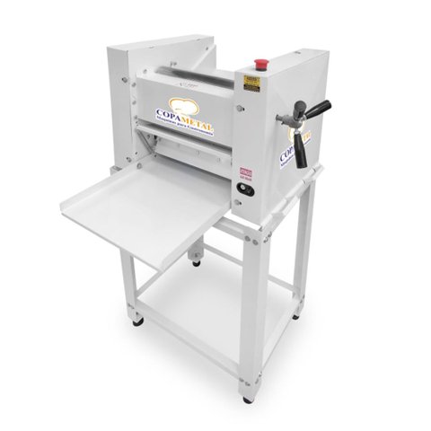 Cilindro Profissional de Massas 390 Copametal de Mesa Trifásico 220v Cpt-390-220v