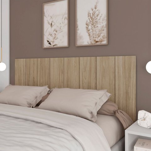 Cabeceira Liora Modulada Cama Box Queen 1,60m 8 Módulos