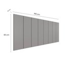 Ver imagem 4 de Cabeceira Modulada Painel para Cama Box Queen 160cm 8 Módulos Liora