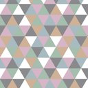 Ver imagem 2 de Tapete Sala Quarto Antiderrapante 1,40Mx2,00M Mosaico Rosa Casa Dona