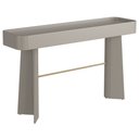Ver imagem 1 de Aparador para Sala de Estar Orgânico Industrial Alef I03 Grigio Dourado - Lyam Decor