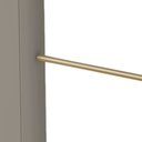 Ver imagem 7 de Aparador para Sala de Estar Orgânico Industrial Alef I03 Grigio Dourado - Lyam Decor