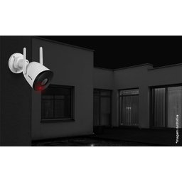 Câmera de Segurança Externa Wifi Inteligente Full Hd Intelbras IM5 Sc Mibo Com Visão Noturna Branco - 10