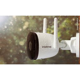 Câmera de Segurança Externa Wifi Inteligente Full Hd Intelbras IM5 Sc Mibo Com Visão Noturna Branco - 2