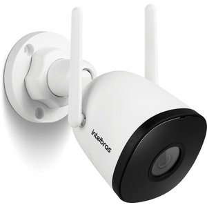 Câmera de Segurança Externa Wifi Inteligente Full Hd Intelbras IM5 Sc Mibo Com Visão Noturna Branco