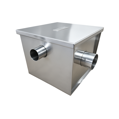 Caixa de Gordura Aço Inox 300x300x250mm