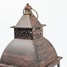 Lanterna Decorativa Marroquina Metal Envelhecido 52x19cm G - 8