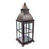 Lanterna Decorativa Marroquina Metal Envelhecido 52x19cm G - 1
