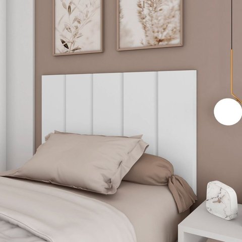 Cabeceira Liora Modulada Cama Box Solteiro 1,00m 5 Módulos