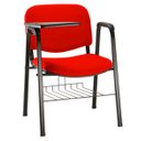 Ver imagem 1 de Cadeira Universitária para Auditórios Linha Hotel Vermelho