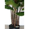 PLANTA ARTIFICIAL ÁRVORE LYRATA 120CM FOLHAGEM GRANDE LUXO - 3