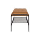 Ver imagem 4 de Banco 1m Palazzo Recamier Decorativo com Bandeja Mesa Lateral Quarto Sala