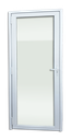 Ver imagem 1 de Porta 1 Vidro Temp. PVC 216 x 70 D.Brimak