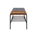 Ver imagem 4 de Banco 1m Palazzo Recamier Decorativo com Bandeja Mesa Lateral Quarto Sala