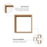 Nicho Decorativo Gênova Kit com 3 Unidades Grande 30x30x15 - 9
