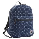 Ver imagem 1 de Mochila de Costas Casual Canvas Teen Bolinhas Republic Vix Marinho Mochila de Costas Casual Canvas T