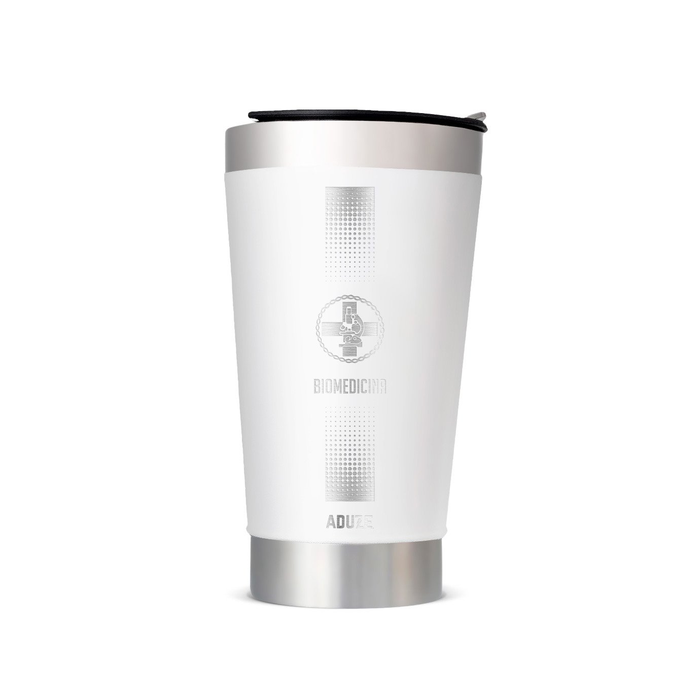 Copo Térmico Aduze V4 Biomedicina 500ml - Branco - 1