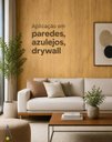 Ver imagem 5 de Placas Vinilicas Amadeiradas em Ps Sucupira 3mm 2,75CMX0,60m (1,65m²/Placa) Graddus