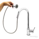 Ver imagem 4 de Torneira Misturador Monocomando Gourmet Mesa Cozinha Ducha