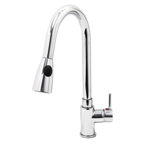Torneira Misturador Monocomando Gourmet Mesa Cozinha Ducha