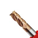 Ver imagem 2 de Fresa Topo Reto Metal Duro 14,0mm - 4 Cortes com 55hrc