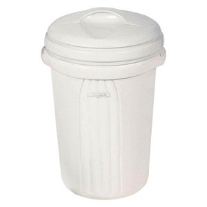 Cesto para Lixo 9 Litros com Tampa Branca - 286 - Sanremo Cesto P/lixo 9l C/tampa Branco Sanremo 286