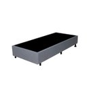 Ver imagem 3 de Cama Box Solteiro King 96x203 + Colchão Adapto Ecoflex Molas Ensacadas Courino Linho